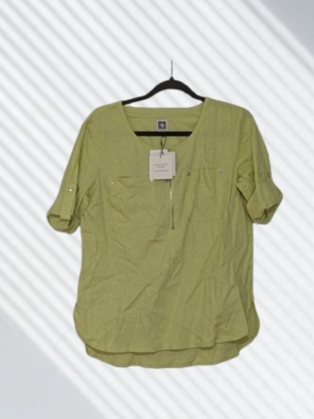 Anne Klein Yellow Blouse